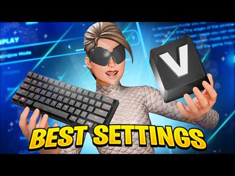 *NEW* Best Keyboard SETTINGS to Edit Faster + Sensitivity (Fortnite Tutorial)