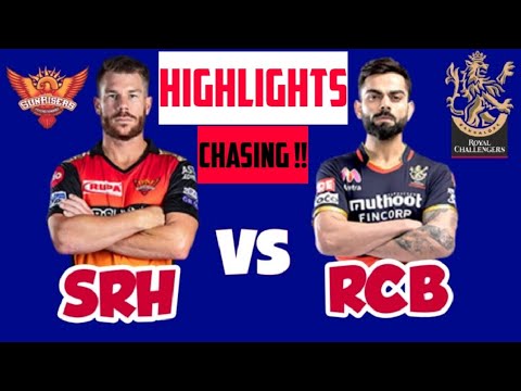 SRH vs RCB || IPL 2020 match-3 || Cricket 19