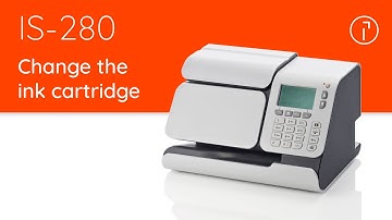 IS-280 Quadient mailing System – Ink Cartridge replacement