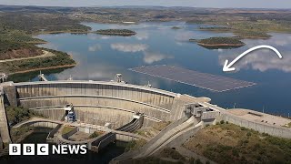 Are floating solar farms the future of clean energy?  BBC News