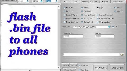 HOW TO FLASH BIN FILE || TOOL IN DESCRIPTION