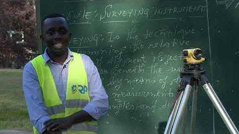 Rwanda Polytechnic - Masonry - Level 5 - Surveying - Instruments - 2 of 3