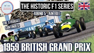 British Grand Prix - Aintree | 1959 Round 5 | Historic F1 Series