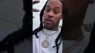 Waka flocka flame gives words from a big brother #wakaflockaflame #hiphop #rap Details