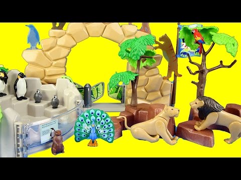 Playmobil City Life Large Zoo Toy Wild Animals Building Set Build Review