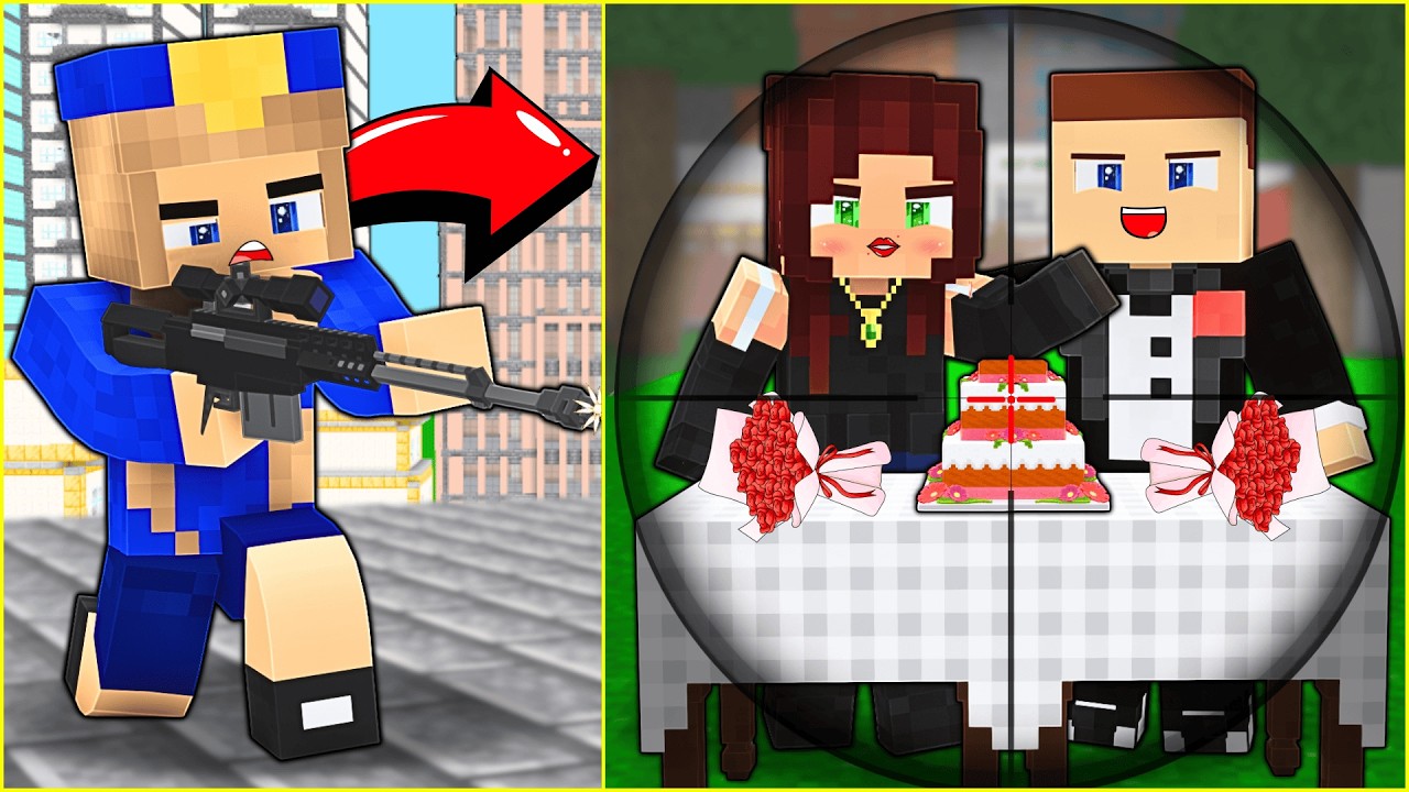 KEREM KOMİSER, MİLYONER KADINLA EVLENİRKEN ASLI POLİS DÜĞÜNÜ BASTI! 😱 - Minecraft