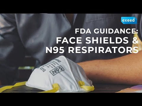 FDA Guidance: Face Shields & N95 Respirators