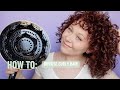 How to diffuse curly hair  hover diffusing  curlsmith