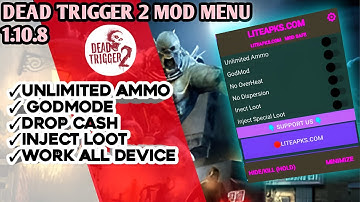 New Updates!! Dead Trigger 2 Mod Menu Apk V1.10.9