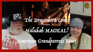 The Dragonborn Comes - Malukah MAGICAL! Grandparents from Tennessee (USA) react -first time reaction