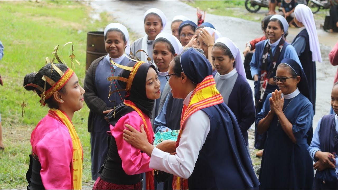 PENJEMPUTAN SUSTER SSpS FLORES BARAT Di PAROKI ELAR.//