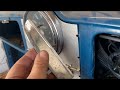 Morris Minor Removing Speedometer, Switches, Chole Cable and Dash Fascia