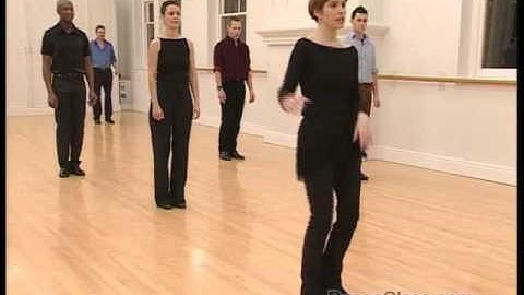 Salsa Basic Forward Crossover Step to Music 12/22