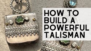 How to Make a Wearable Journal Talisman with Silversmithing + Paper