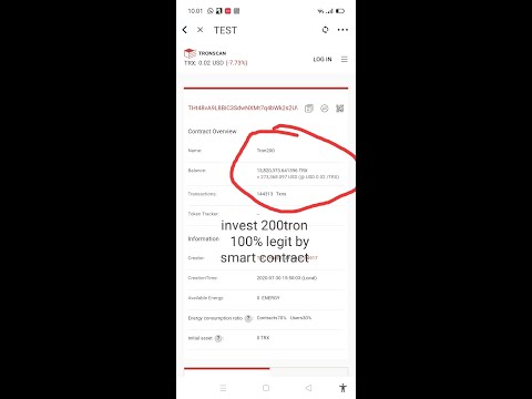 Investasi Tron terlegit dari 200tron