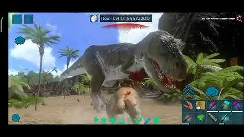Ark survival evold gameplay part 3 Fight Gigantopithecus and   Fight  Rex #topgamze #arksurvival