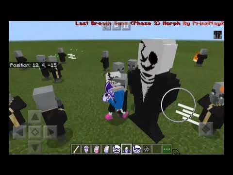 Dust Sans Undertale Mod for Minecraft PE APK for Android Download