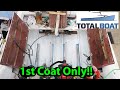 Restoring a 47 Year Old Engine Bay with Total Bilge - Epoxy Paint Job - Old Yacht Restoration - Ep18