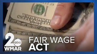 Maryland's 'Fair Wage Act' will boost minimum wage beginning this October