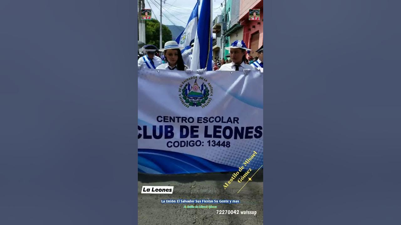 Centro Escolar Club de Leones La Unión El Salvador - YouTube