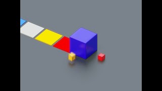 Little Excited Cube Animation In #Blender 3.0