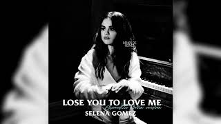 Selena gomez - lose you to love me (acoustic violin version)