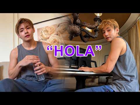 ???? Taehyung Says "Hola" While Playing Piano on Weverse, ARMYs Burst Into Tears! ????????