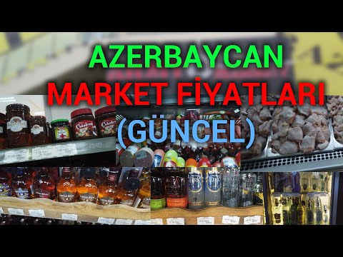 Bakü Gerçekten Pahalı mı? Azerbaycan Market Fiyatları 2019!