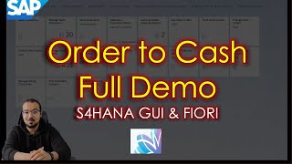 Order to Cash (O2C) Overview: SAP S4HANA Full Demo (GUI / FIORI) screenshot 3