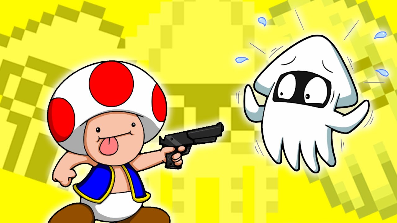 Super Mario Maker 2 Bloopers 2: Стрельба по ляпам