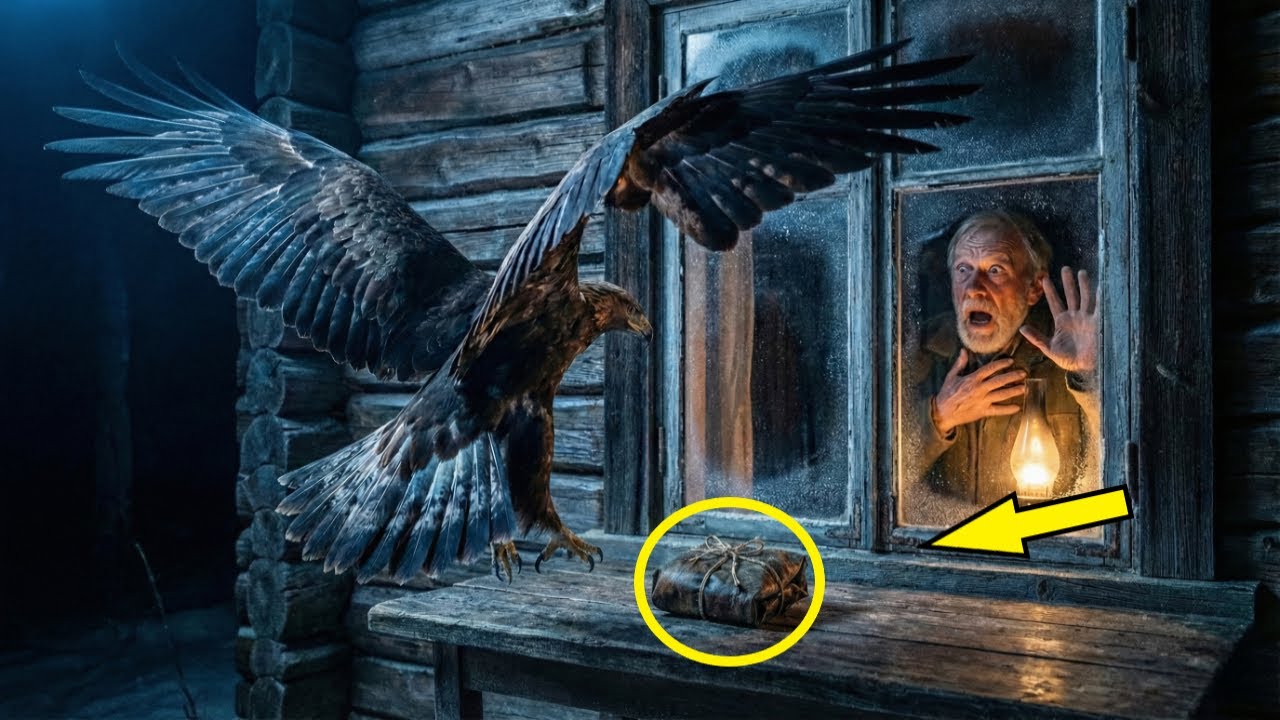 Орёл ударил в окно и уронил ЭТО. Старик развернул находку и его сердце едва не остановилось!