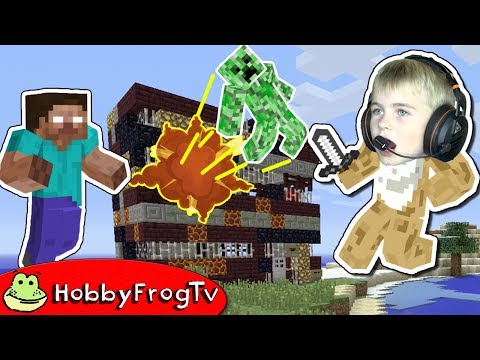 Minecraft Portal Adventure 2 Herobrine House HobbyFrogTV