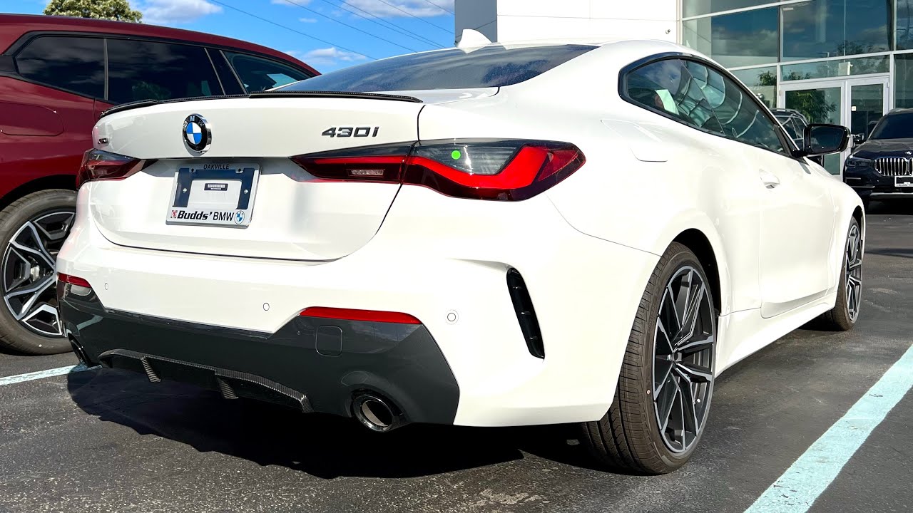 2023 Bmw 430i Xdrive Coupe Mineral White Metallic 255hp In Depth