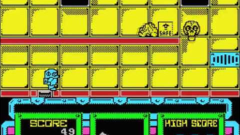 Future Knight 1986Gremlin Graphi MSX2 Disc Gameplay video Snapshot