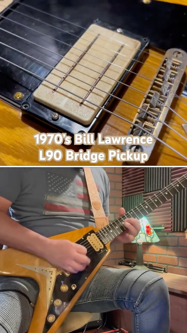 👆FULL VERSION 👆 1970's Bill Lawrence L90 Pickup / Hot for