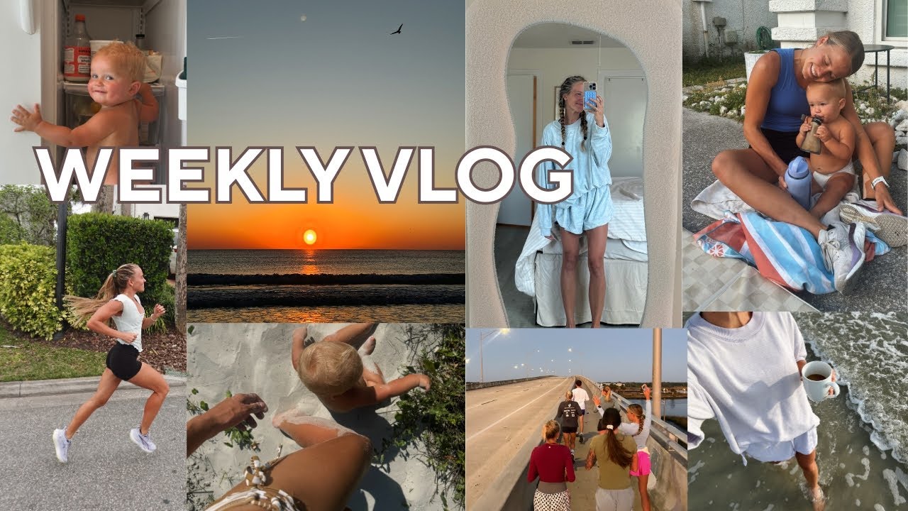 Week in Life / Mom Reality + Training for a Marathon!