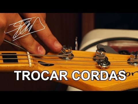 Vídeo: Como Amarrar Cordas De Baixo