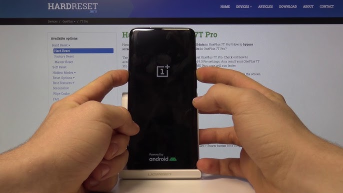 Как снять пароль блокировки экрана OnePlus one