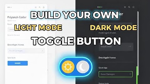 Stylish Toggle Button Using HTML & CSS | Modern UI Toggle Switch Design🔥