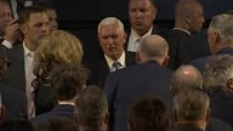 Pence touts economy despite recession fears