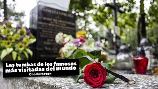 Conoce las TUMBAS de FAMOSOS más VISITADAS del mundo cada año. Most Visited Famous Grave Sites ✝️