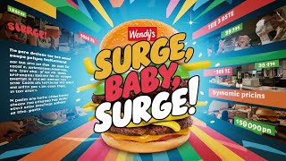 Surge, Baby, Surge! | Wendy's Surge Pricing Anthem ( #aimusic ) #wendys