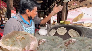 โรตีโอ่ง เจ้าแรกในประเทศไทย อ.แม่สอด จ.ตาก | Thailandstreetfood