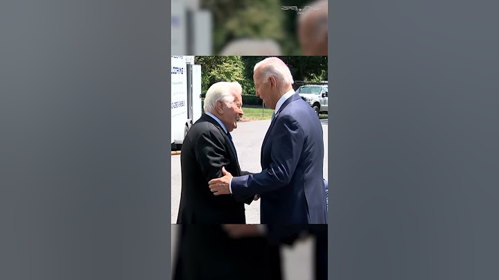 Why did Joe Biden salute actor Martin Sheen?