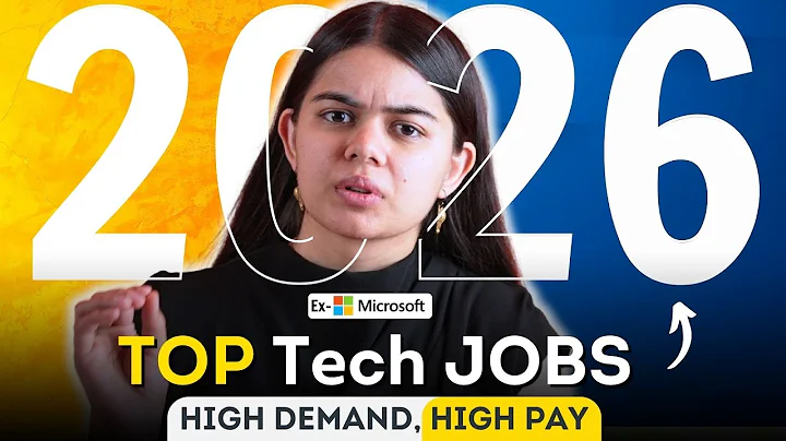 The Top Tech Jobs in 2026 | for Freshers & Working Professionals