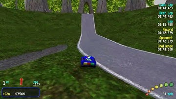 Re-Volt Custom Track Windmills Hills 2 by, Keyran, Time Trial Lap