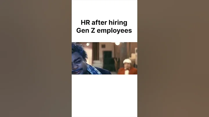 Gen Z employees be like 🤣