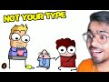 Not Your Type INDIAN SCHOOL PARODY Animations😂