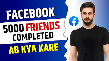 Facebook Me 5000 Friend Hone Ke Baad Kya Kare | Facebook Profile Follow Settings 2024