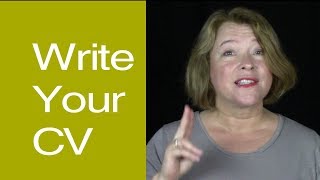 How To Write Your CV